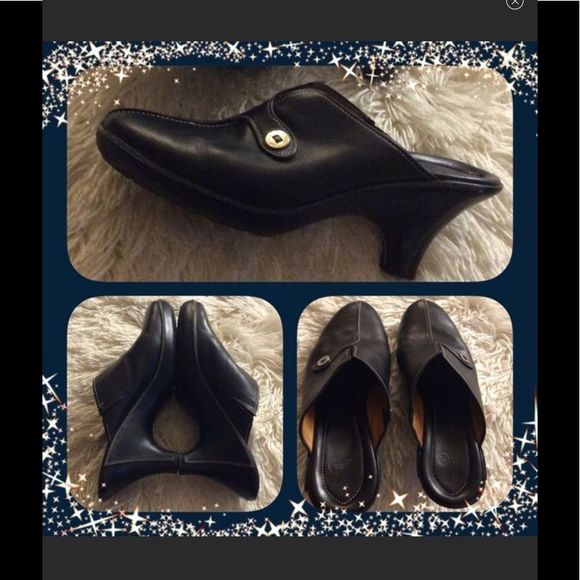💞COLE HAAN💞excellent leather clogs - Picture 2 of 4